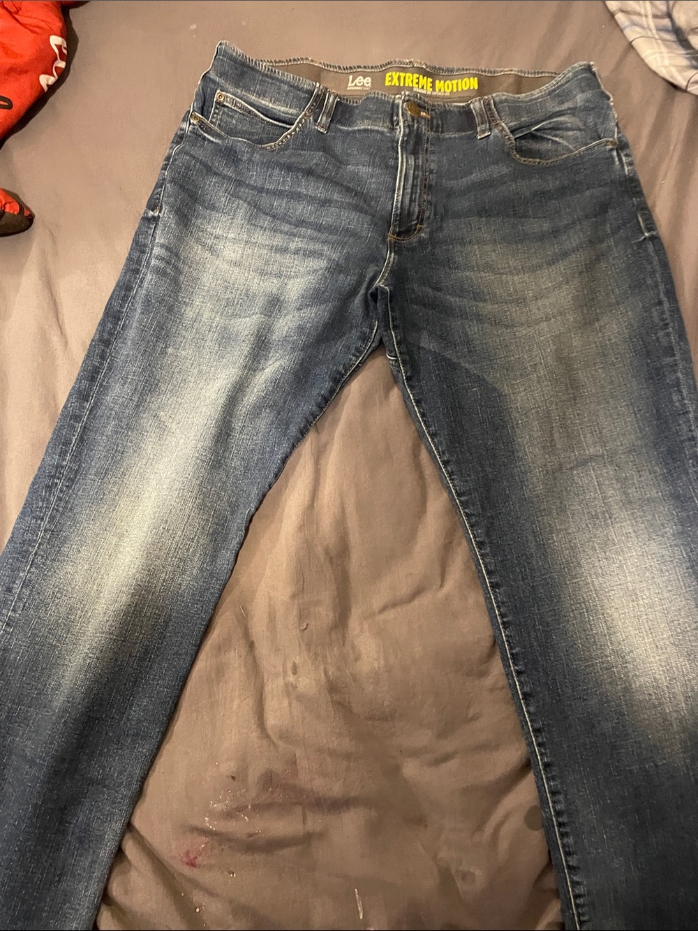 Lee Men’s Straight Jeans - Blue Wash